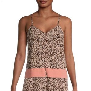 NWT Women’s BB Dakota Leopard Cami Top Size Small